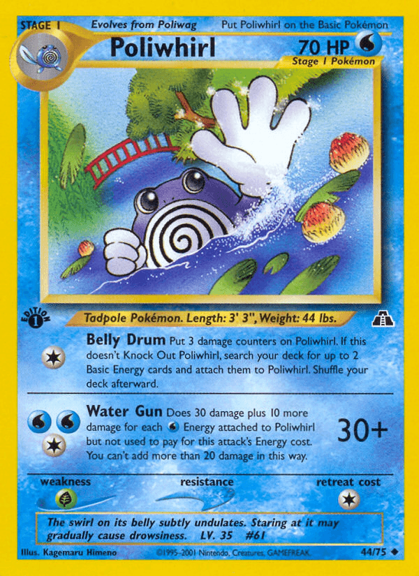 Poliwhirl Neo Discovery