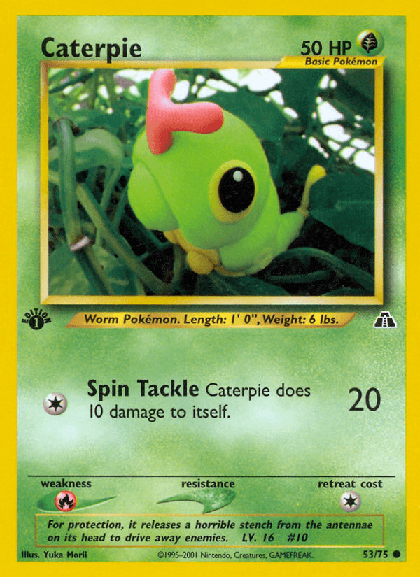 Caterpie Neo Discovery