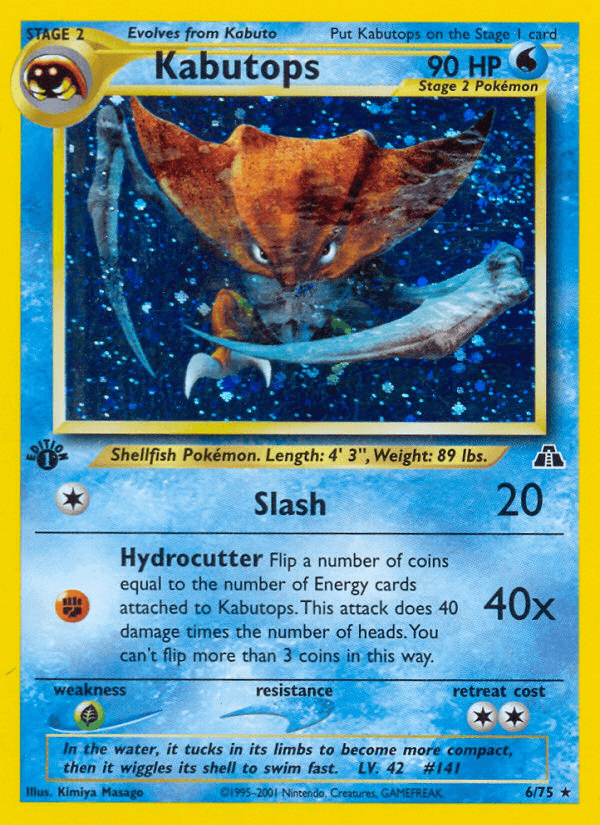 Kabutops Neo Discovery