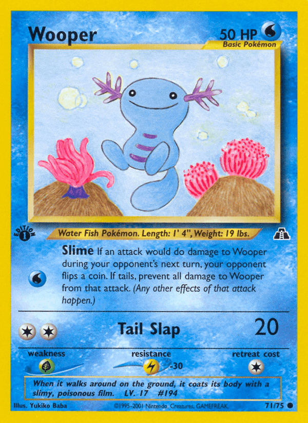 Wooper Neo Discovery