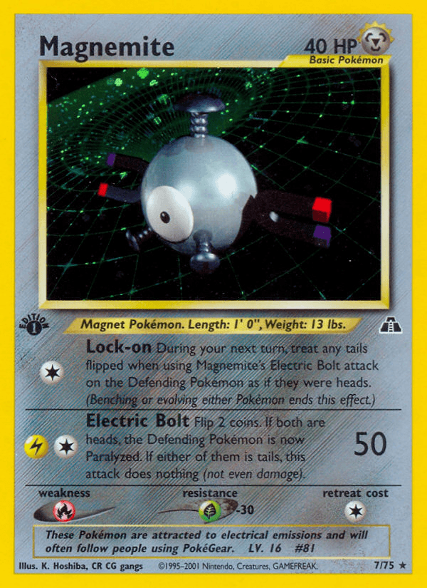 Magnemite Neo Discovery