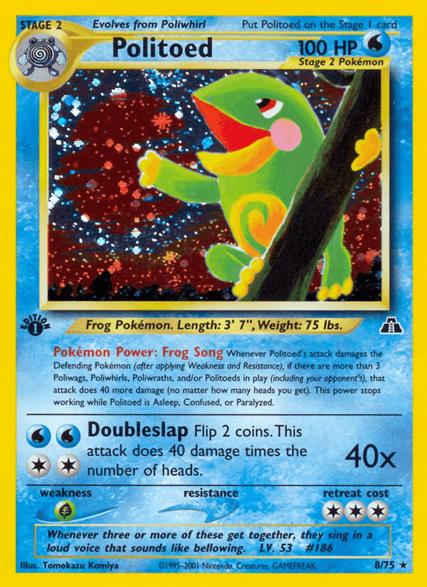 Politoed Neo Discovery