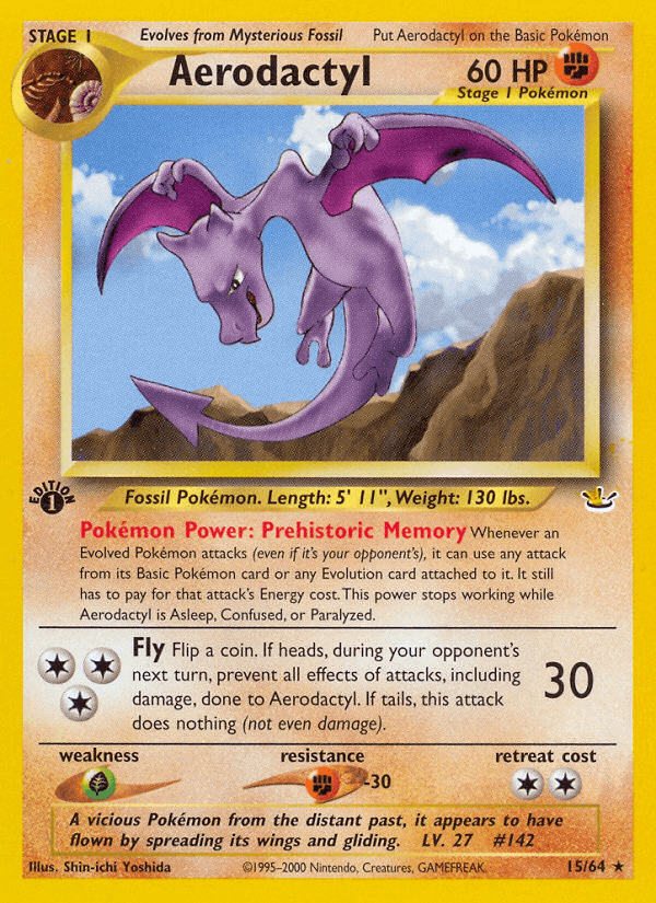Aerodactyl Neo Revelation