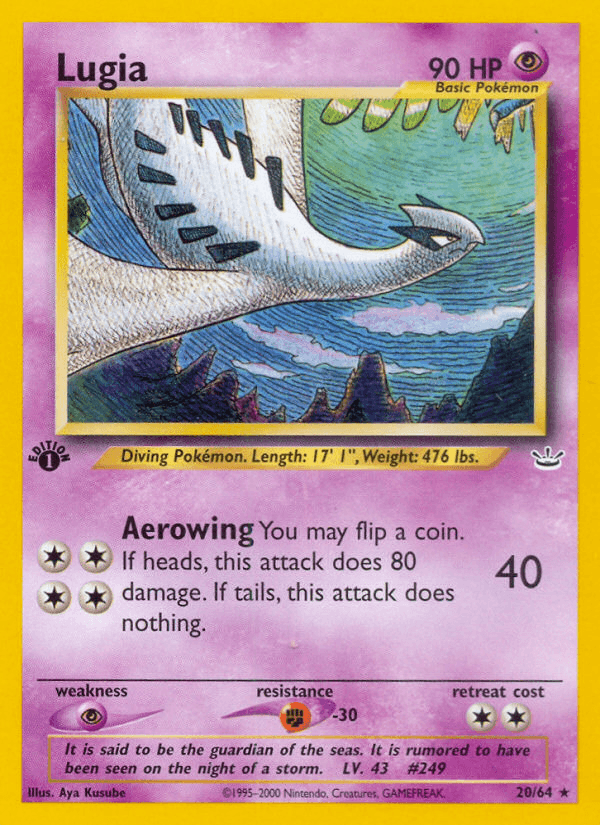 Lugia Neo Revelation