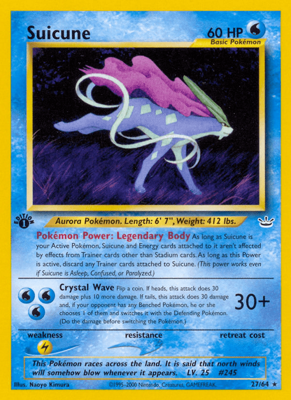 Suicune Neo Revelation