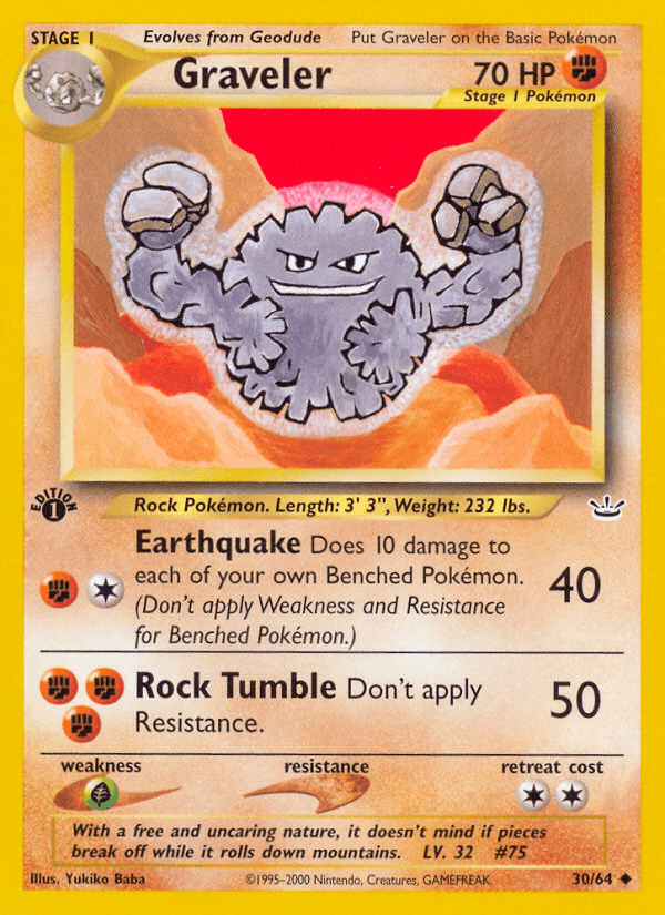 Graveler Neo Revelation
