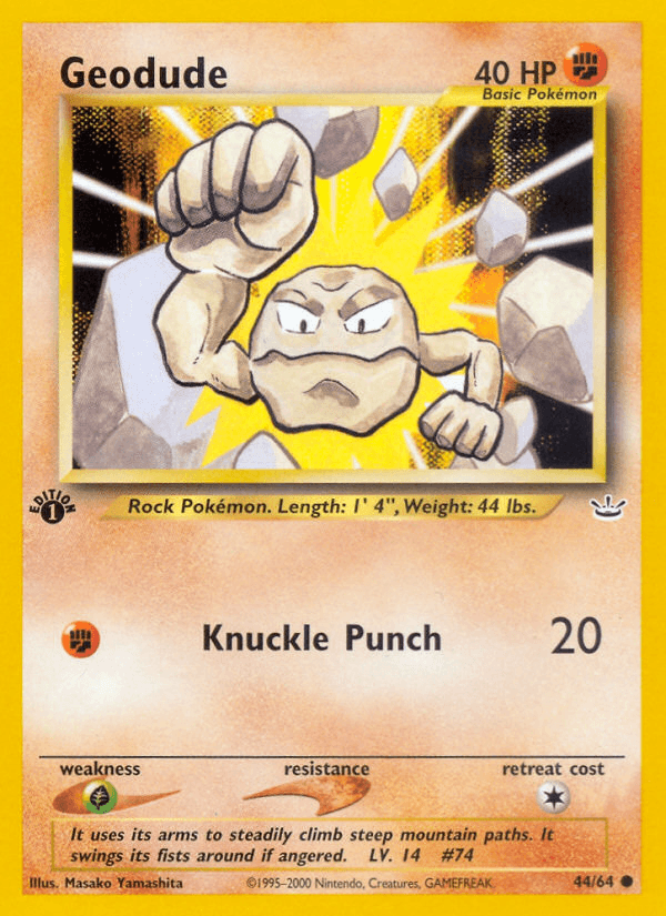 Geodude Neo Revelation