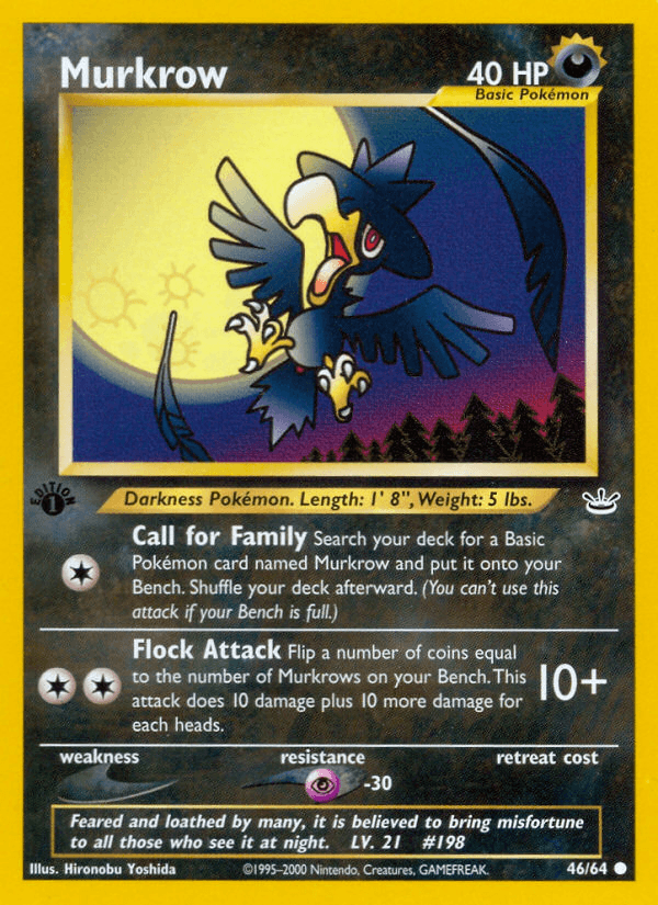 Murkrow Neo Revelation