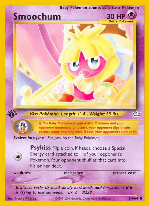 Smoochum Neo Revelation