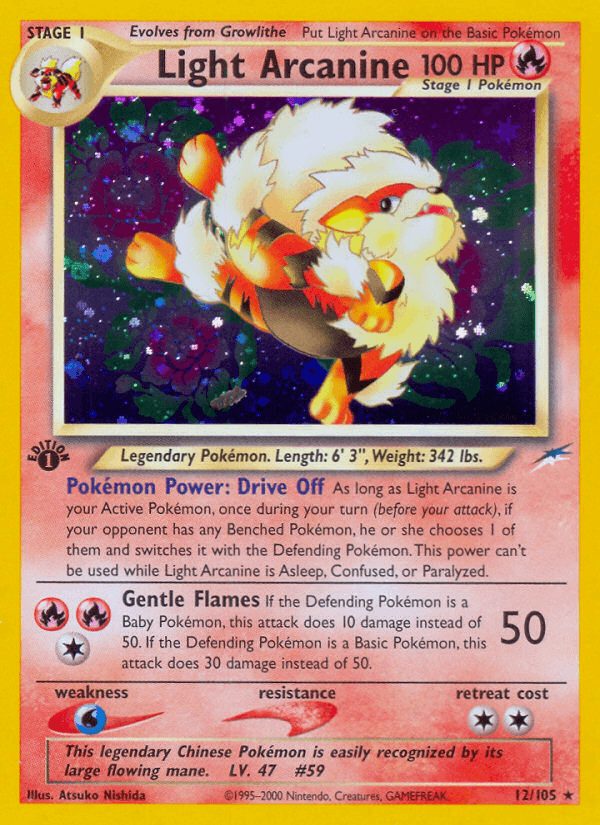 Light Arcanine Neo Destiny