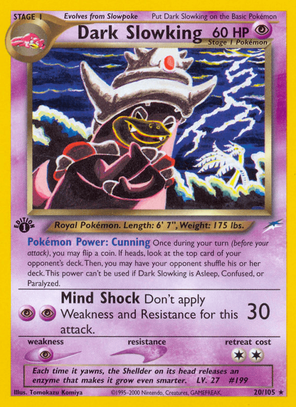 Dark Slowking Neo Destiny