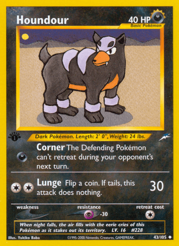 Houndour Neo Destiny