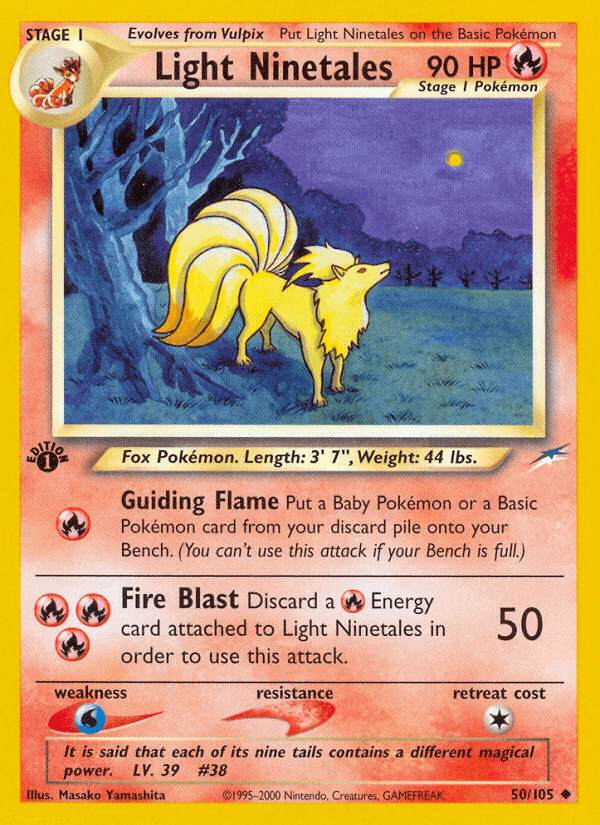 Light Ninetales Neo Destiny