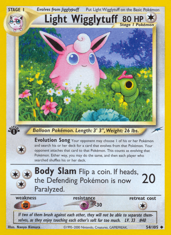 Light Wigglytuff Neo Destiny