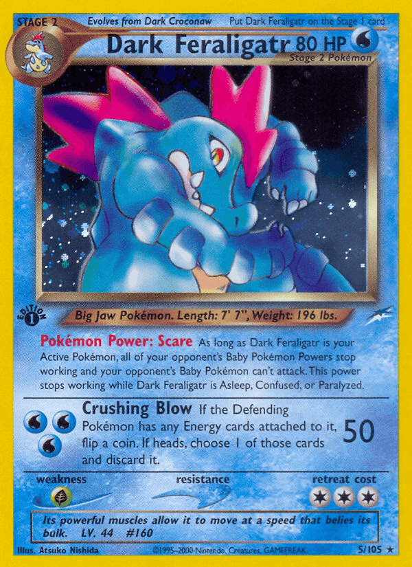 Dark Feraligatr Neo Destiny