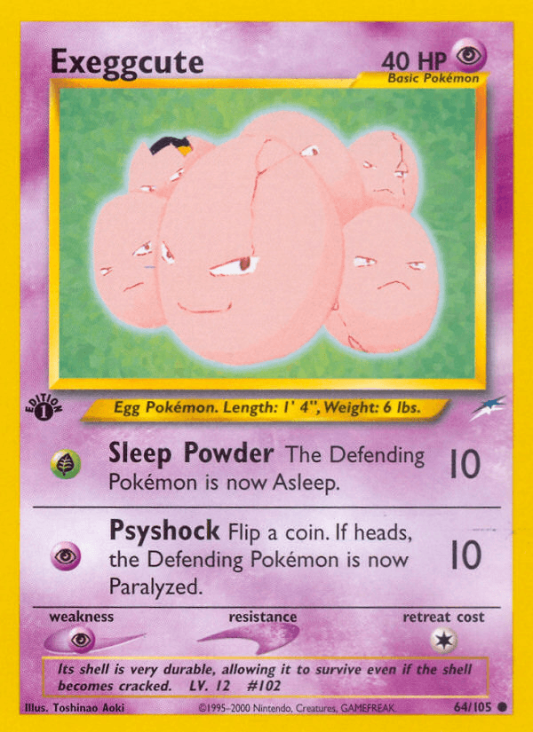Exeggcute Neo Destiny