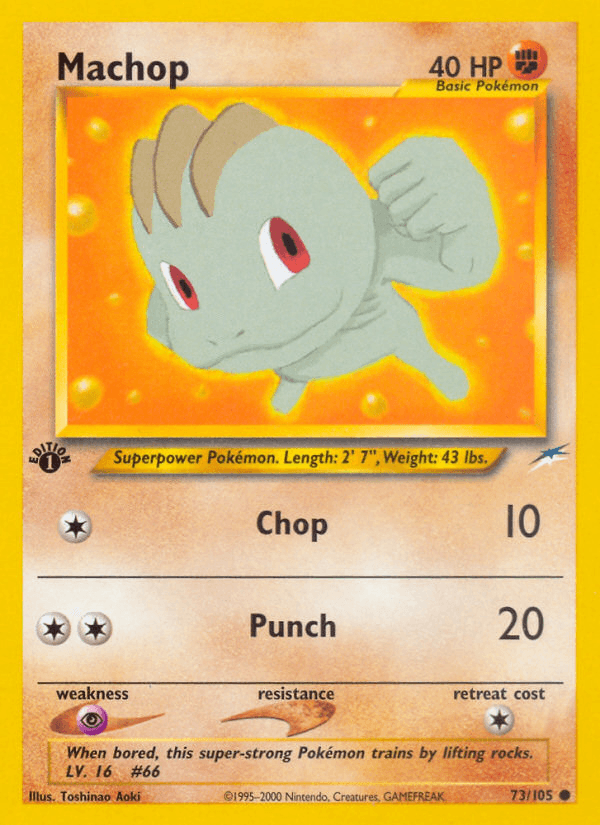Machop Neo Destiny