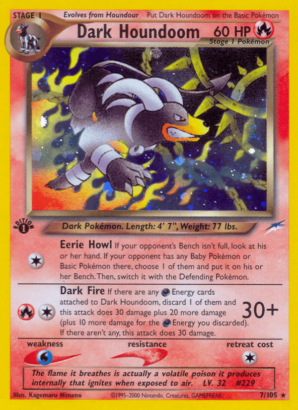 Dark Houndoom Neo Destiny