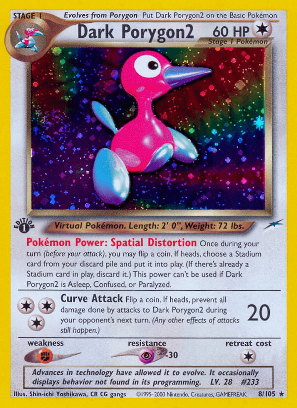 Dark Porygon2 Neo Destiny