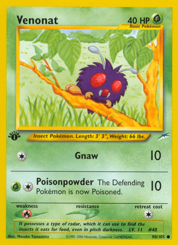 Venonat Neo Destiny