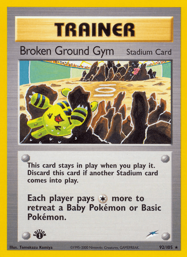 Broken Ground Gym Neo Destiny