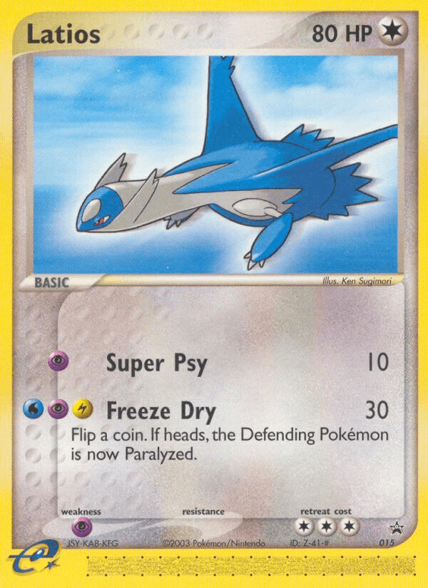 Latios Nintendo Black Star Promos