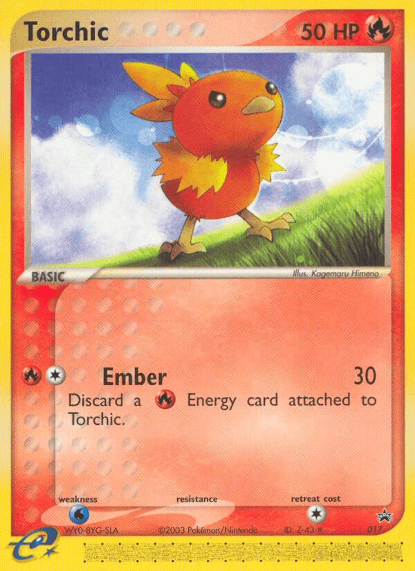 Torchic Nintendo Black Star Promos
