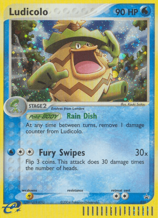 Ludicolo Nintendo Black Star Promos