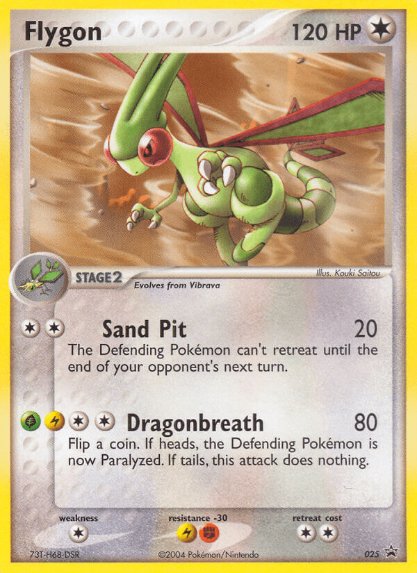 Flygon Nintendo Black Star Promos