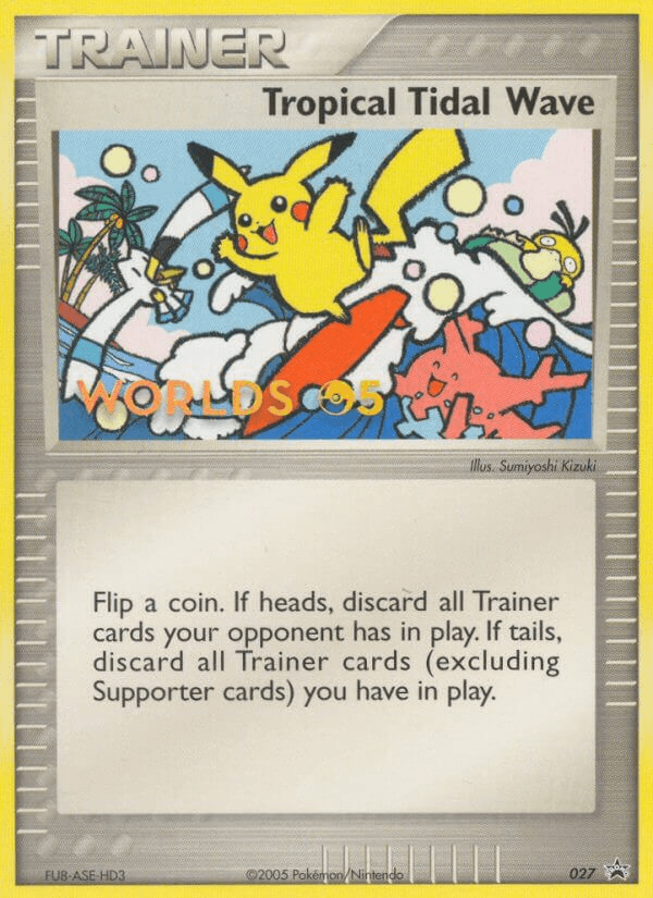 Tropical Tidal Wave Nintendo Black Star Promos