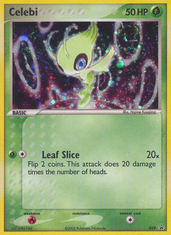 Celebi Nintendo Black Star Promos