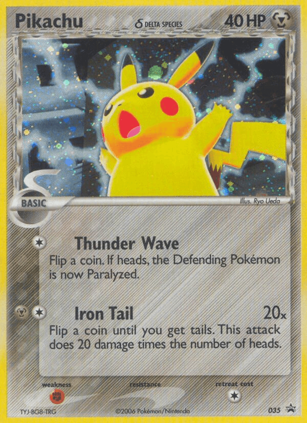 Pikachu δ Nintendo Black Star Promos