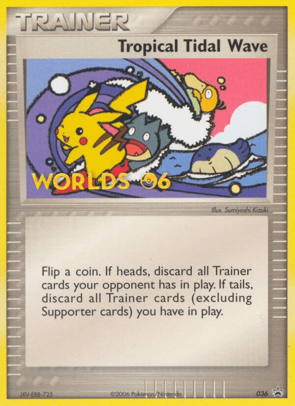 Tropical Tidal Wave Nintendo Black Star Promos