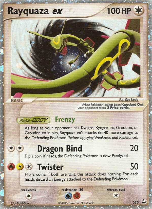 Rayquaza ex Nintendo Black Star Promos