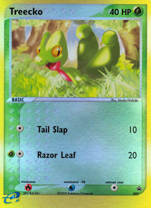 Treecko Nintendo Black Star Promos