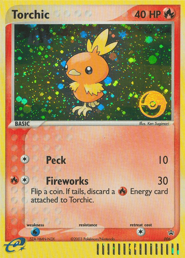 Torchic Nintendo Black Star Promos