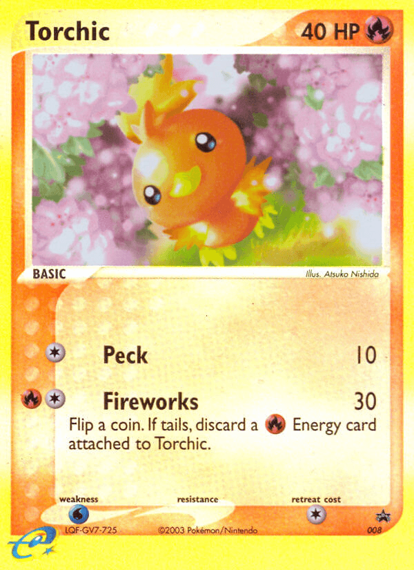 Torchic Nintendo Black Star Promos