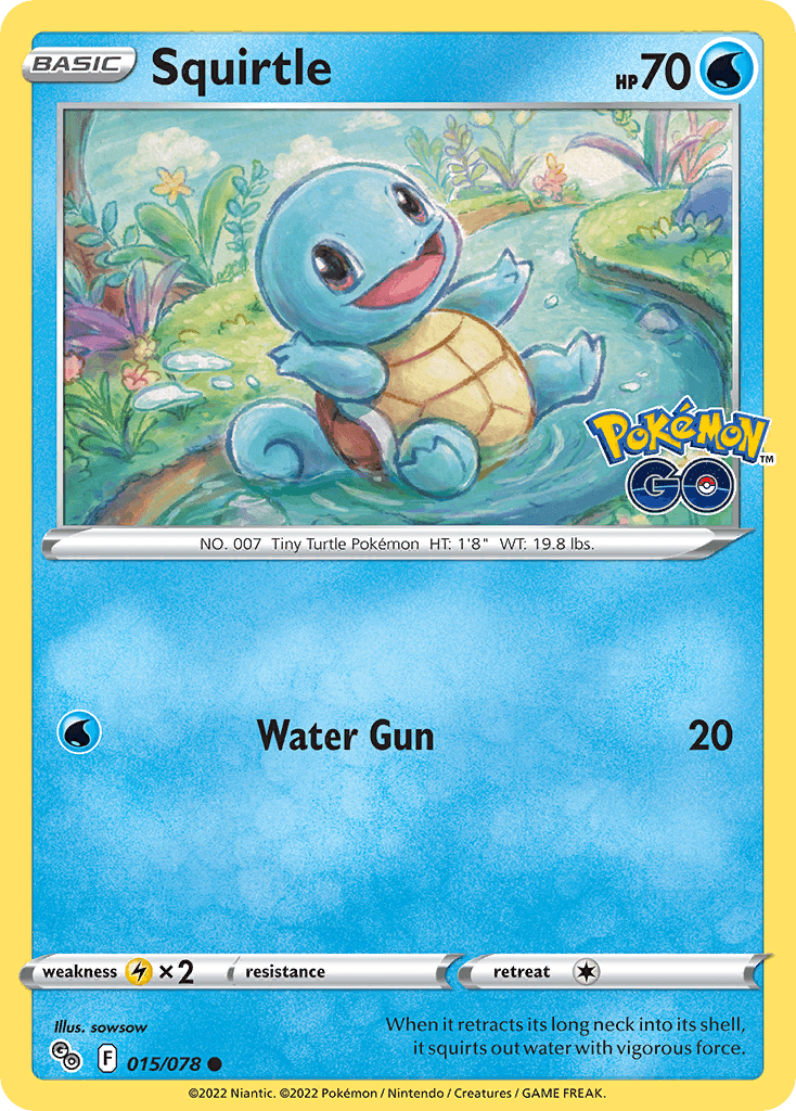 Squirtle Pokémon GO