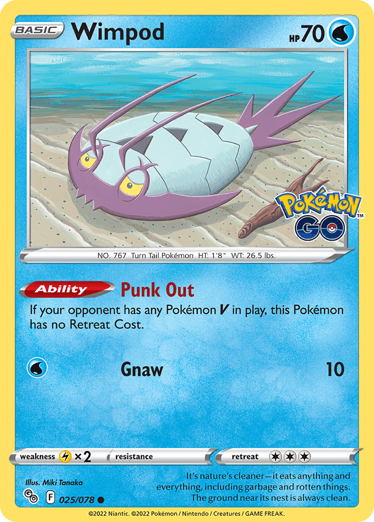 Wimpod Pokémon GO