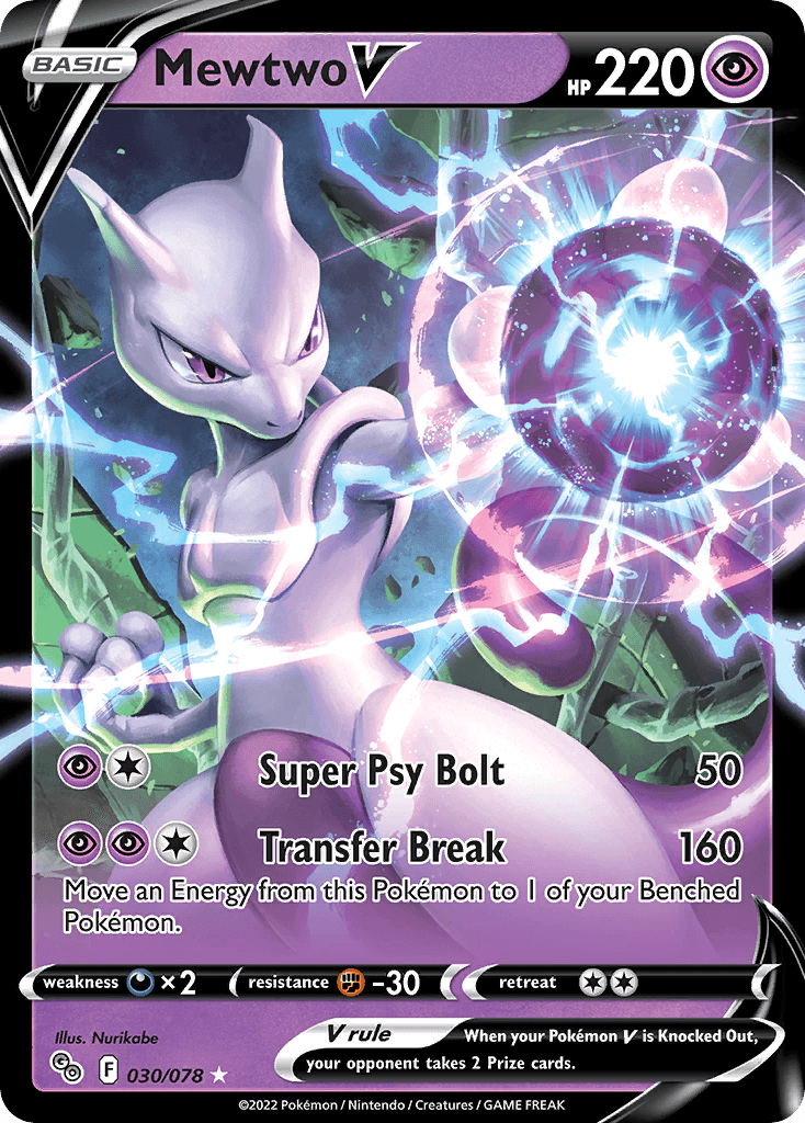 Mewtwo V Pokémon GO