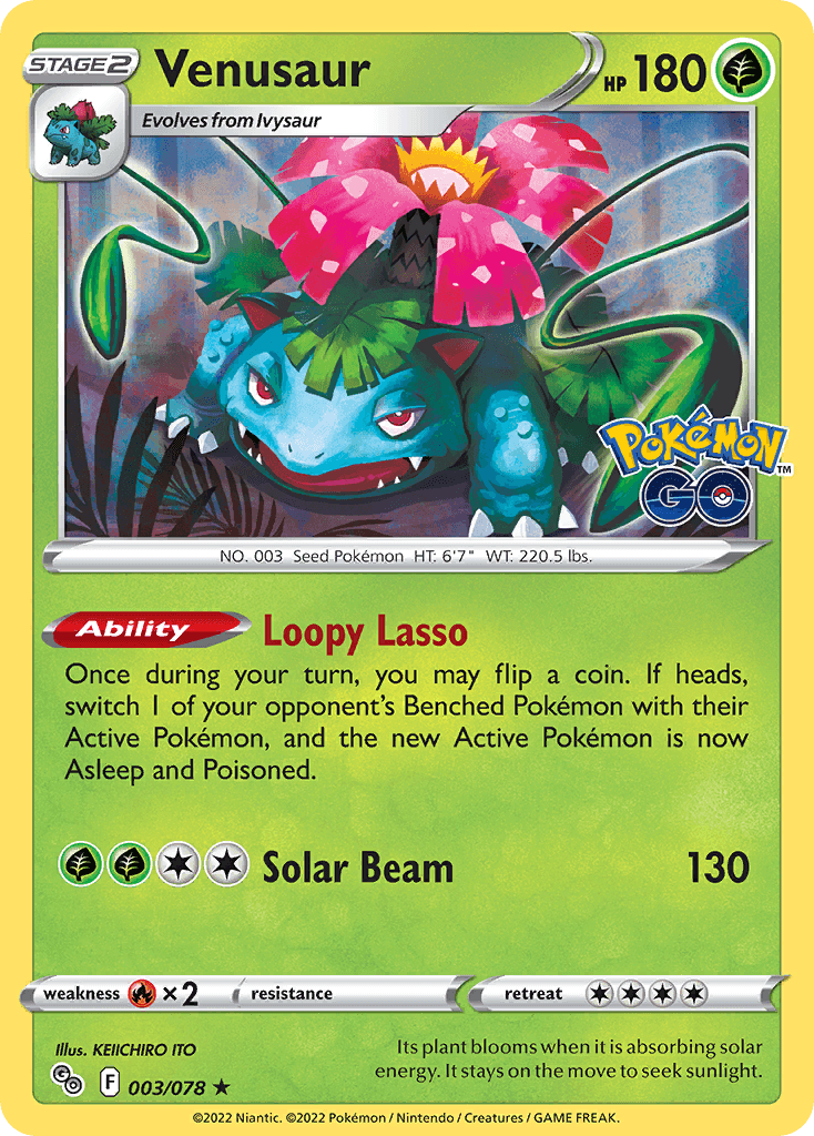 Venusaur Pokémon GO