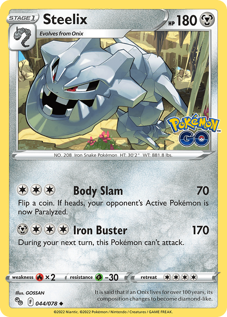 Steelix Pokémon GO