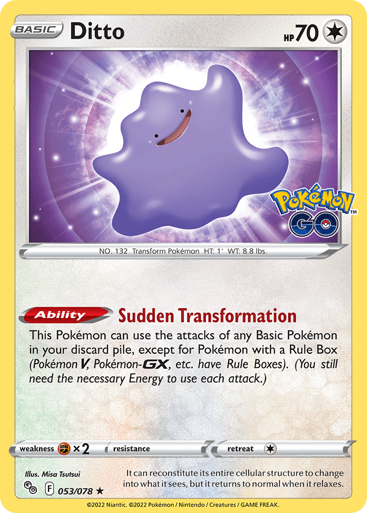 Ditto Pokémon GO
