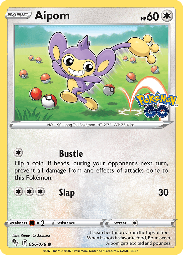 Aipom Pokémon GO