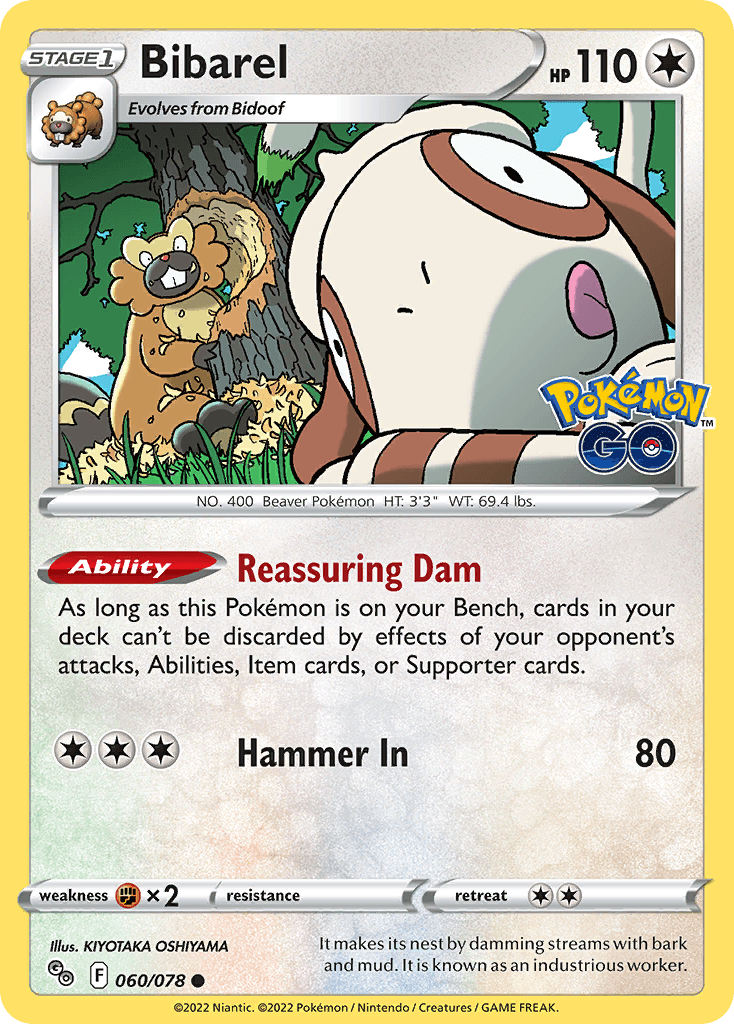 Bibarel Pokémon GO