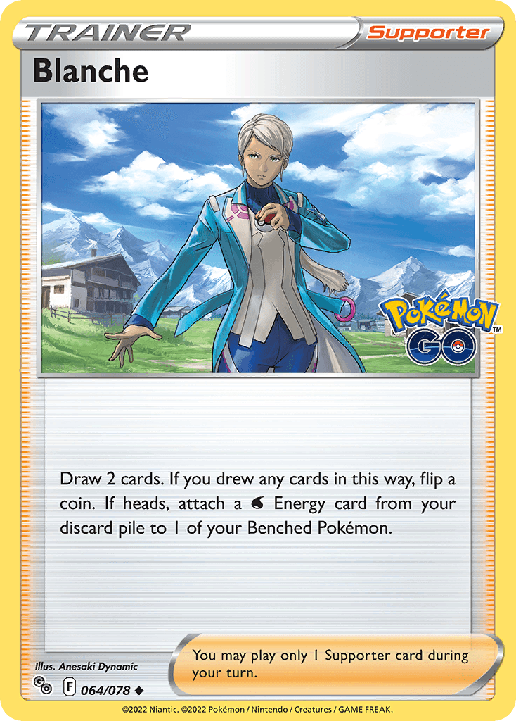 Blanche Pokémon GO