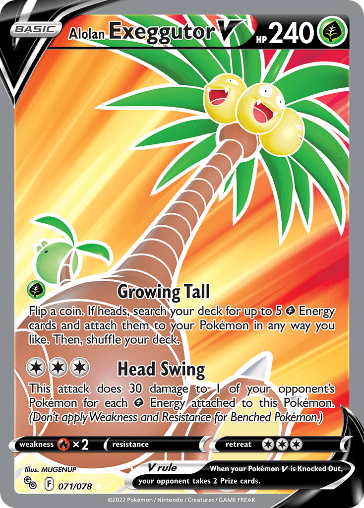 Alolan Exeggutor V Pokémon GO