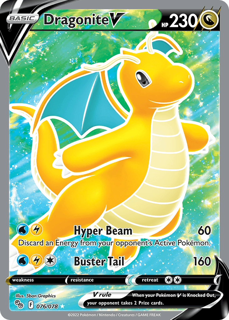 Dragonite V Pokémon GO