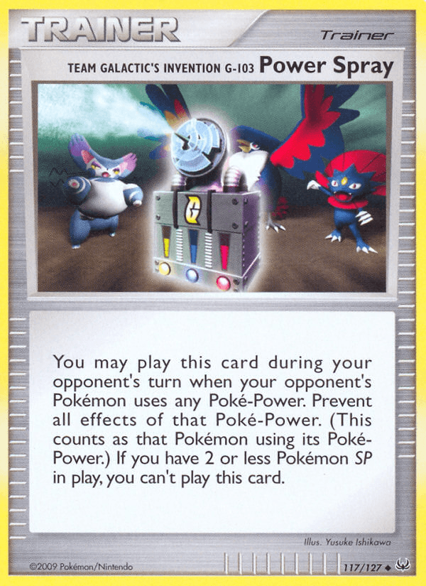 Team Galactic's Invention G-103 Power Spray Platinum