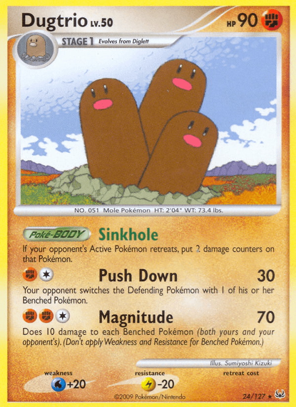 Dugtrio Platinum